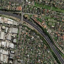 Monash map(satellite map)