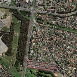 Rowville map(satellite map)