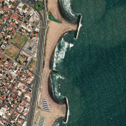 Satellite view of Puerto Cardiel