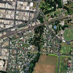 Traralgon map(satellite map)