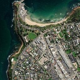 Mornington map(satellite map)