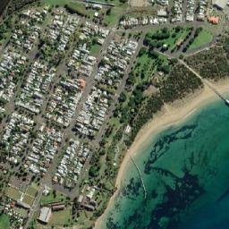Queenscliff map(satellite map)