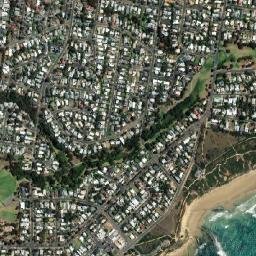 Jan Juc map(satellite map)