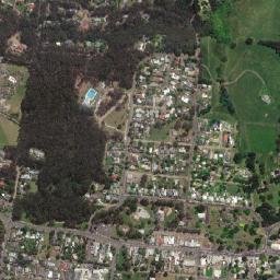 Mirboo North map(satellite map)