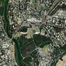 Anglesea map(satellite map)