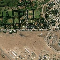 Las Lajas map(satellite map)