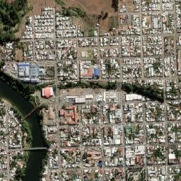 Nueva Imperial map(satellite map)