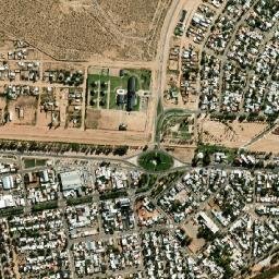 Plaza Huincul map(satellite map)