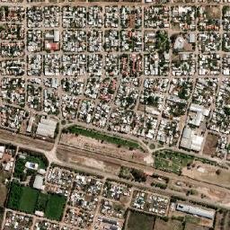 General Fernández Oro map(satellite map)