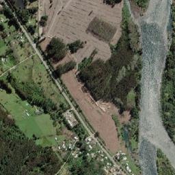 Los Lagos map(satellite map)