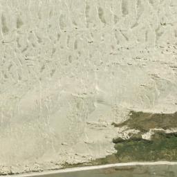 Satellite view of Farewell Spit
