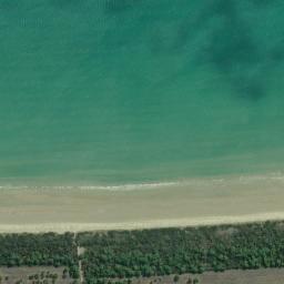Satellite view of Tasmania West Beach
