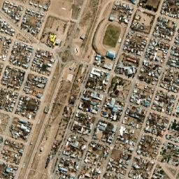 Los Menucos map(satellite map)