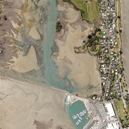 Motueka map(satellite map)