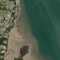 Beauty Point map(satellite map)
