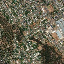 Satellite view of Launceston Golf Course