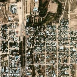 Sierra Grande map(satellite map)