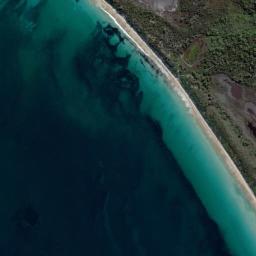 Satellite view of Tasmania Hazards Beach