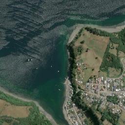 Puqueldón map(satellite map)