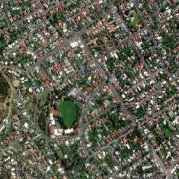 West Hobart map(satellite map)