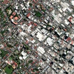 Hobart city centre map(satellite map)