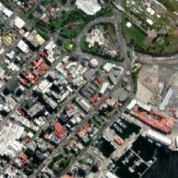 Hobart map(satellite map)