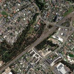 Kingston map(satellite map)