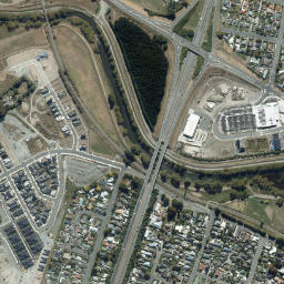 Kaiapoi map(satellite map)