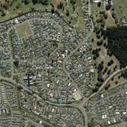 Satellite view of Waimairi Beach Golf Course