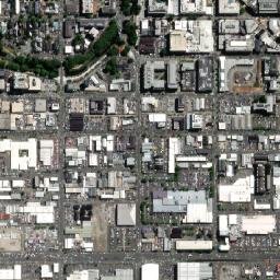 Christchurch map(satellite map)