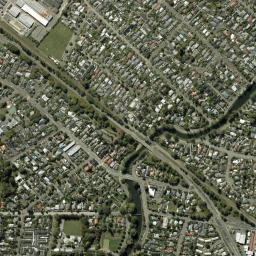 Satellite view of Ferrymead Golf Course