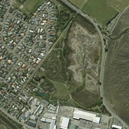 Satellite view of Ferrymead
