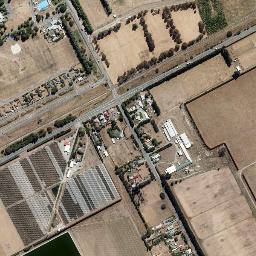 Burnham map(satellite map)