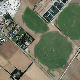 Leeston map(satellite map)