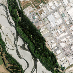 Ashburton map(satellite map)