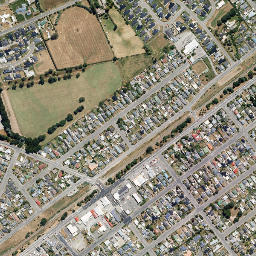 Tinwald map(satellite map)