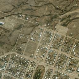 Alto Río Senguer map(satellite map)