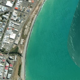 Oamaru map(satellite map)