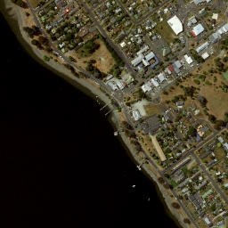 Te Anau map(satellite map)