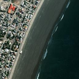 Rada Tilly map(satellite map)