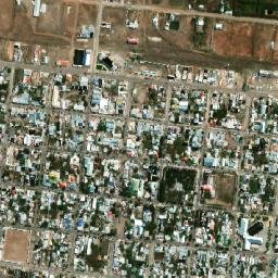 Las Heras map(satellite map)