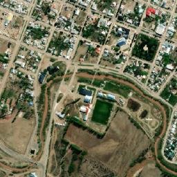 Gobernador Gregores map(satellite map)