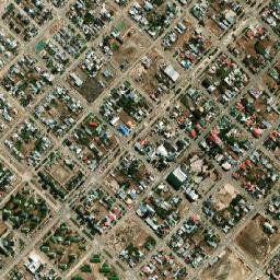 Puerto Santa Cruz map(satellite map)