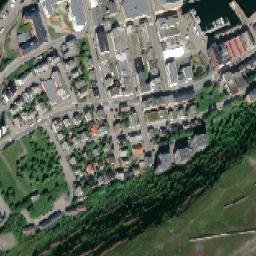 Hammerfest map(satellite map)