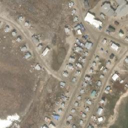 Clyde River map(satellite map)