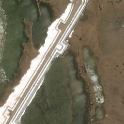 Prudhoe Bay Alaska High Resolution Satellite Map