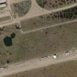 Prudhoe Bay map(satellite map)