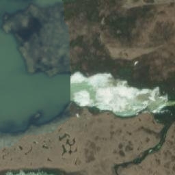 Deadhorse Alaska High Resolution Satellite Map