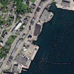 Skjervøy map(satellite map)