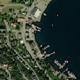 Lyngen map(satellite map)